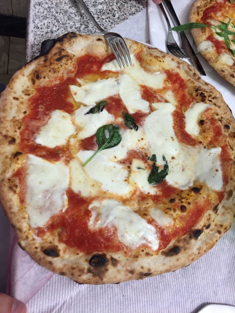 Pizza in Naples, Italy