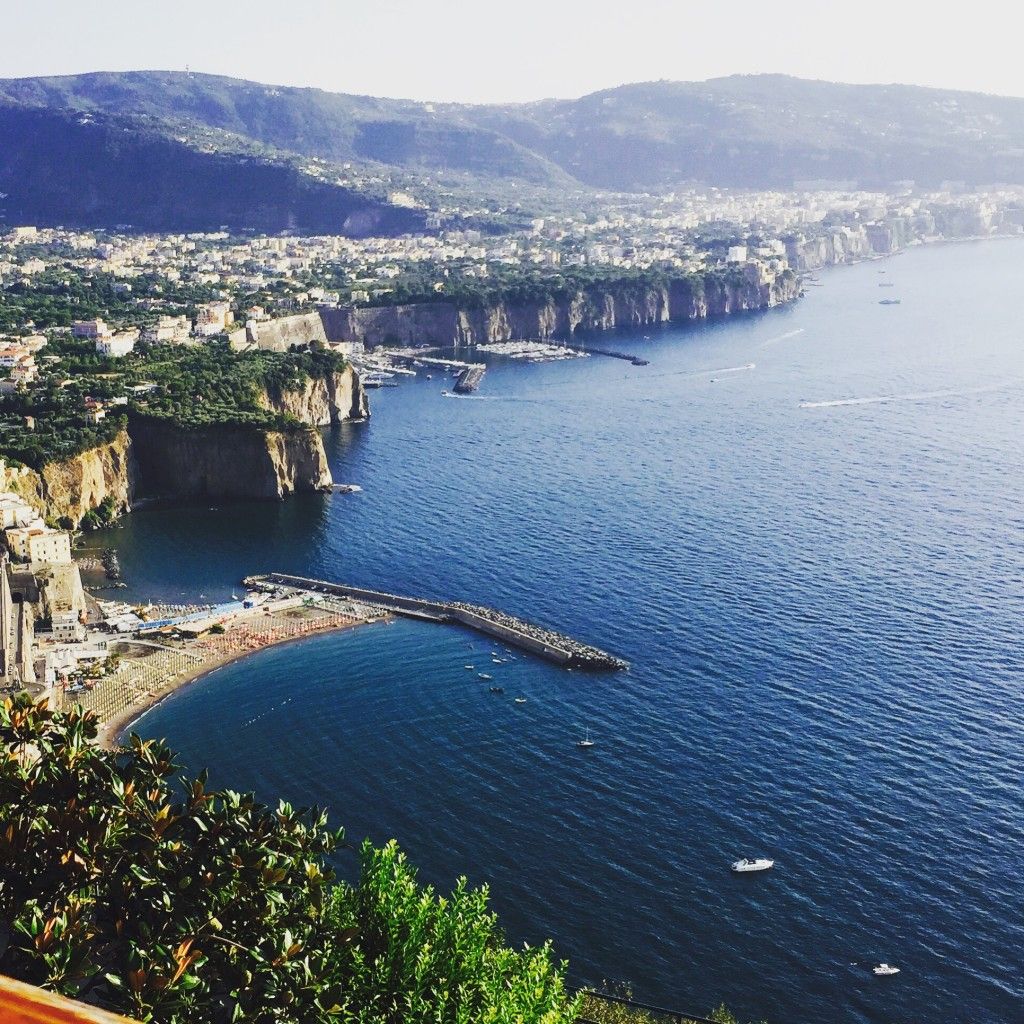 Sorrento Amalfi Coast. Beautiful view, beautiful food, beautiful people