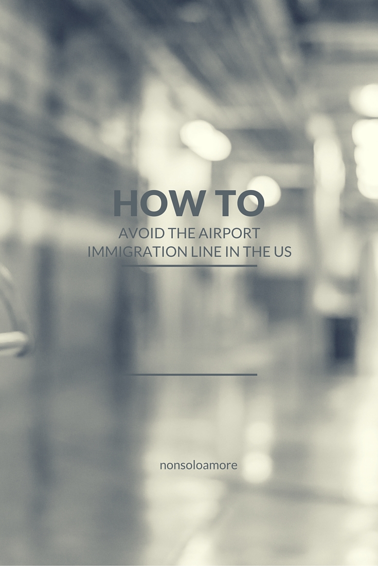 How to avoid the line at the airport immigration in the US with an App