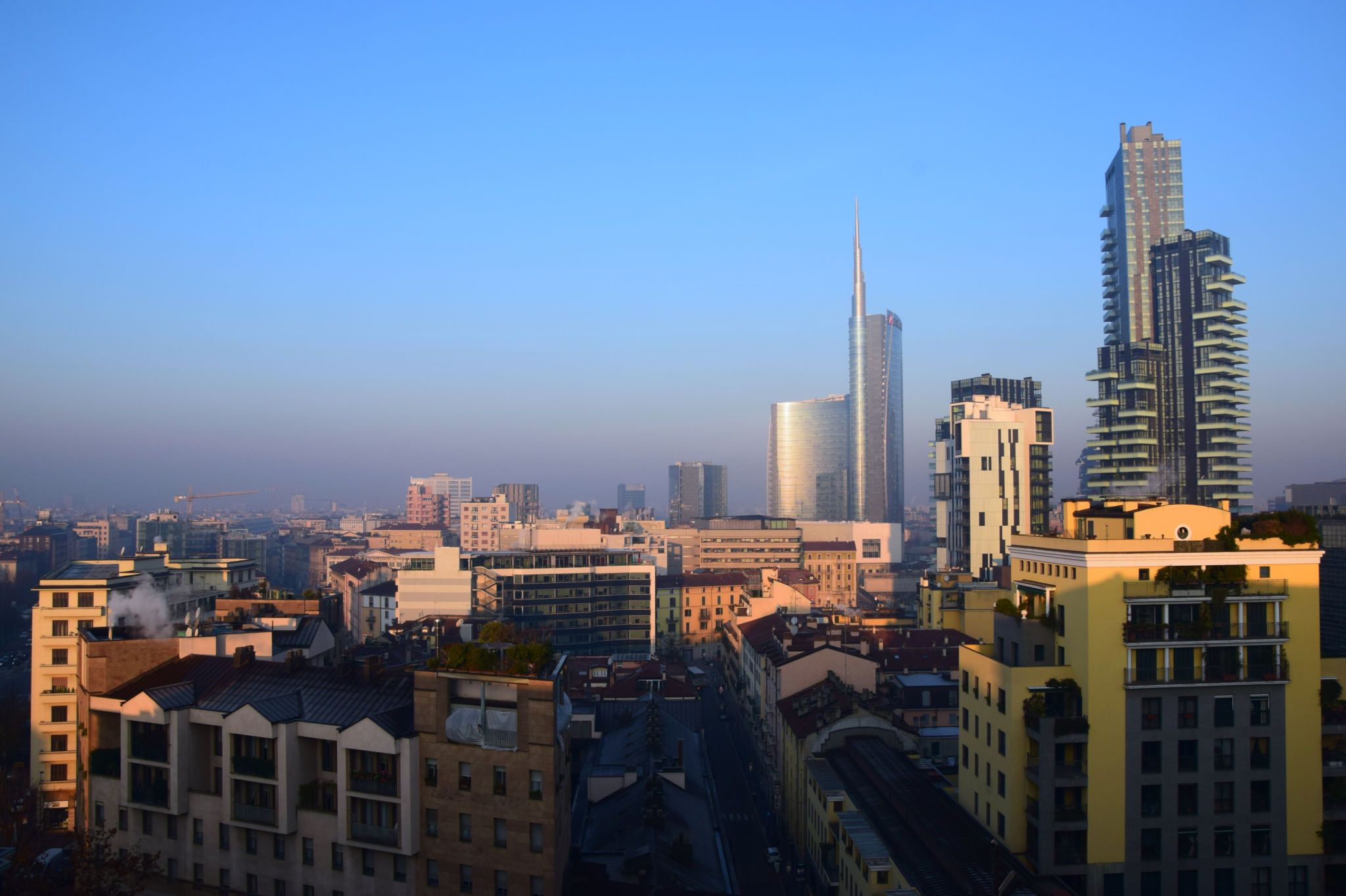 Over the roofs – Milan from above